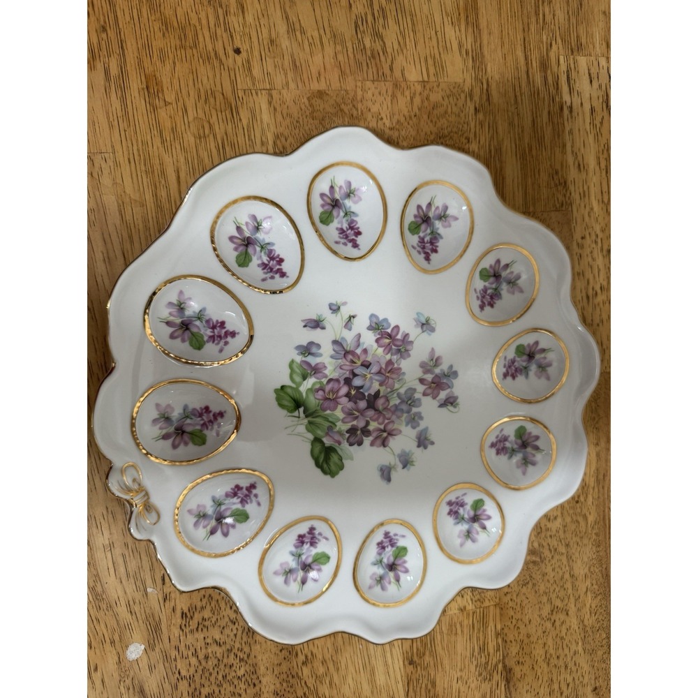 Vintage Ganz Deviled egg holder